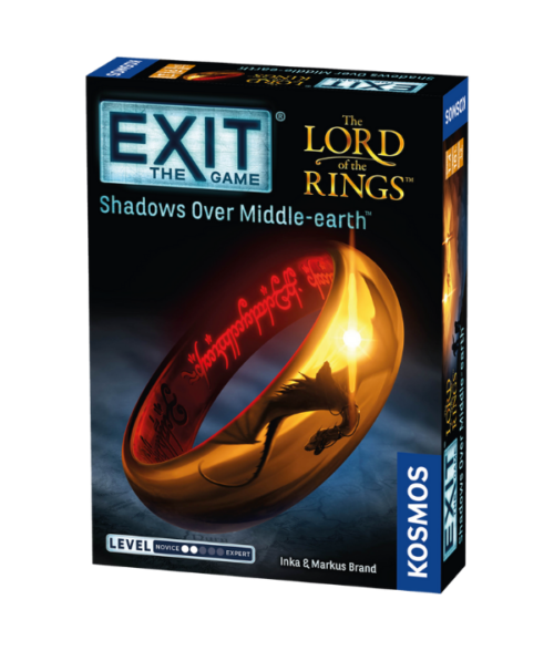 Front of box for Exit: Lord of the Rings Shadows over Middle-earth